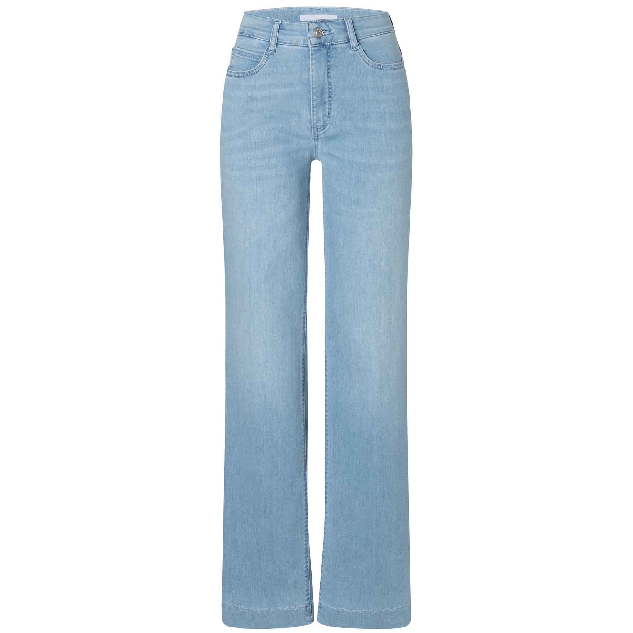 Mac Jeans Dream Wide Sun Bleached Auth, tall jeans voor lange vrouwen