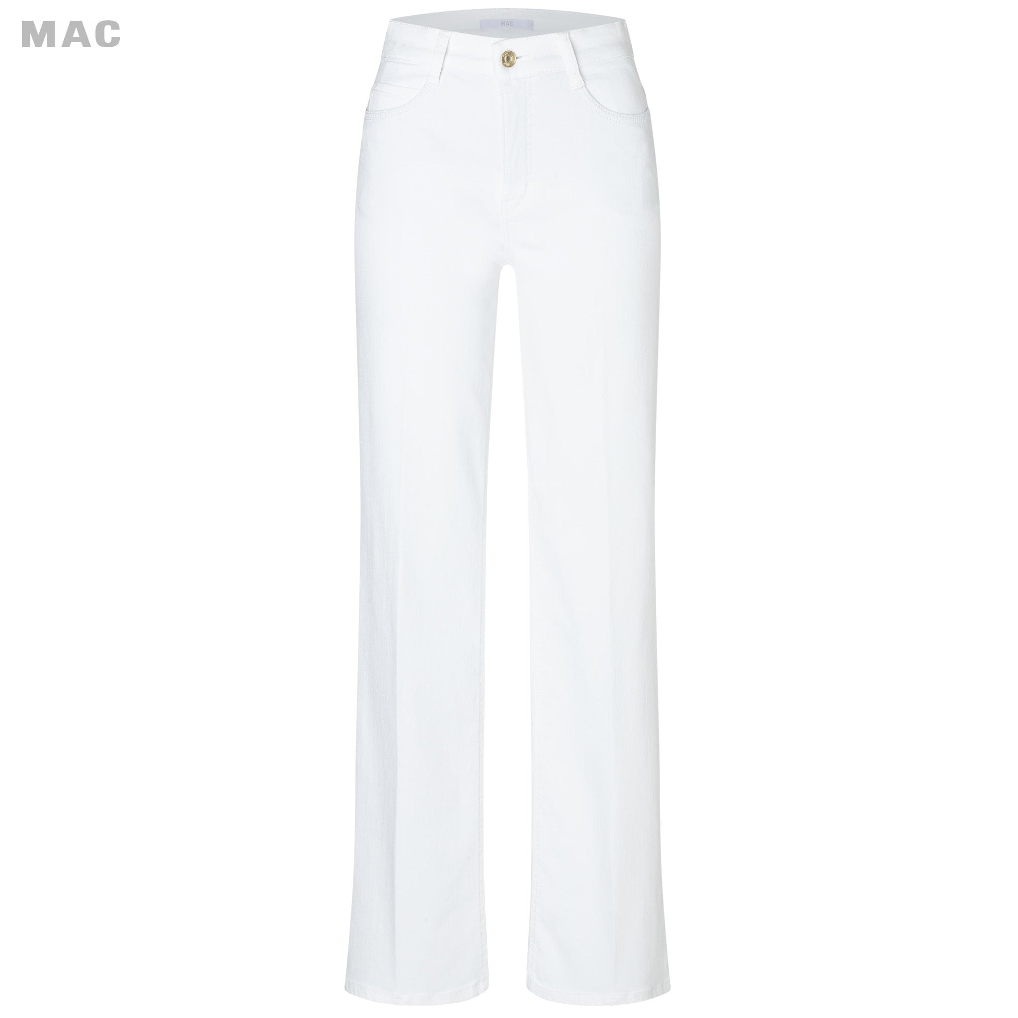 Mac Jeans Wide White, tall jeans voor lange vrouwen