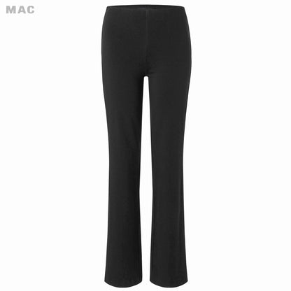clothing tall women mac jeans flare jersey black