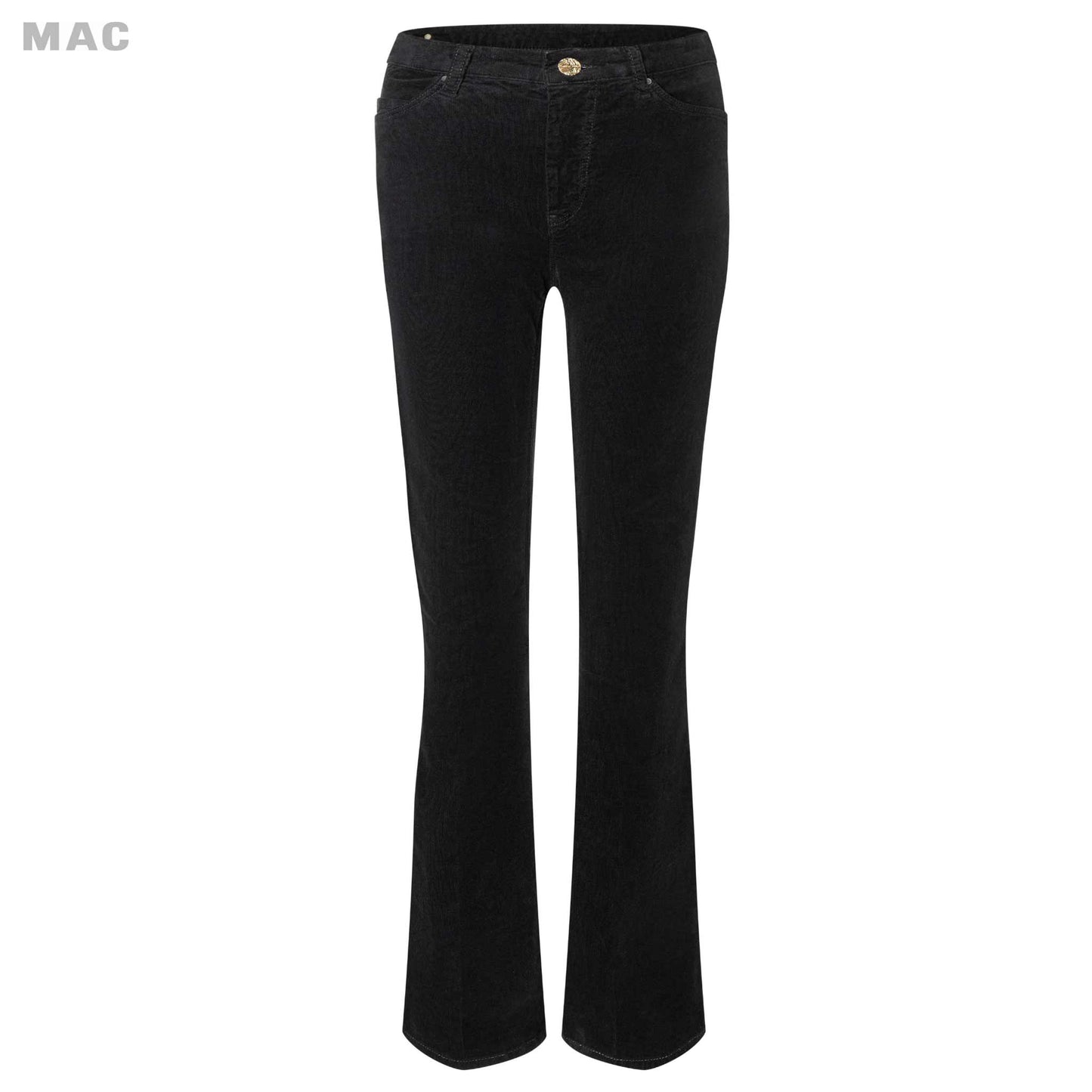 clothing tall women mac jeans rib boot black