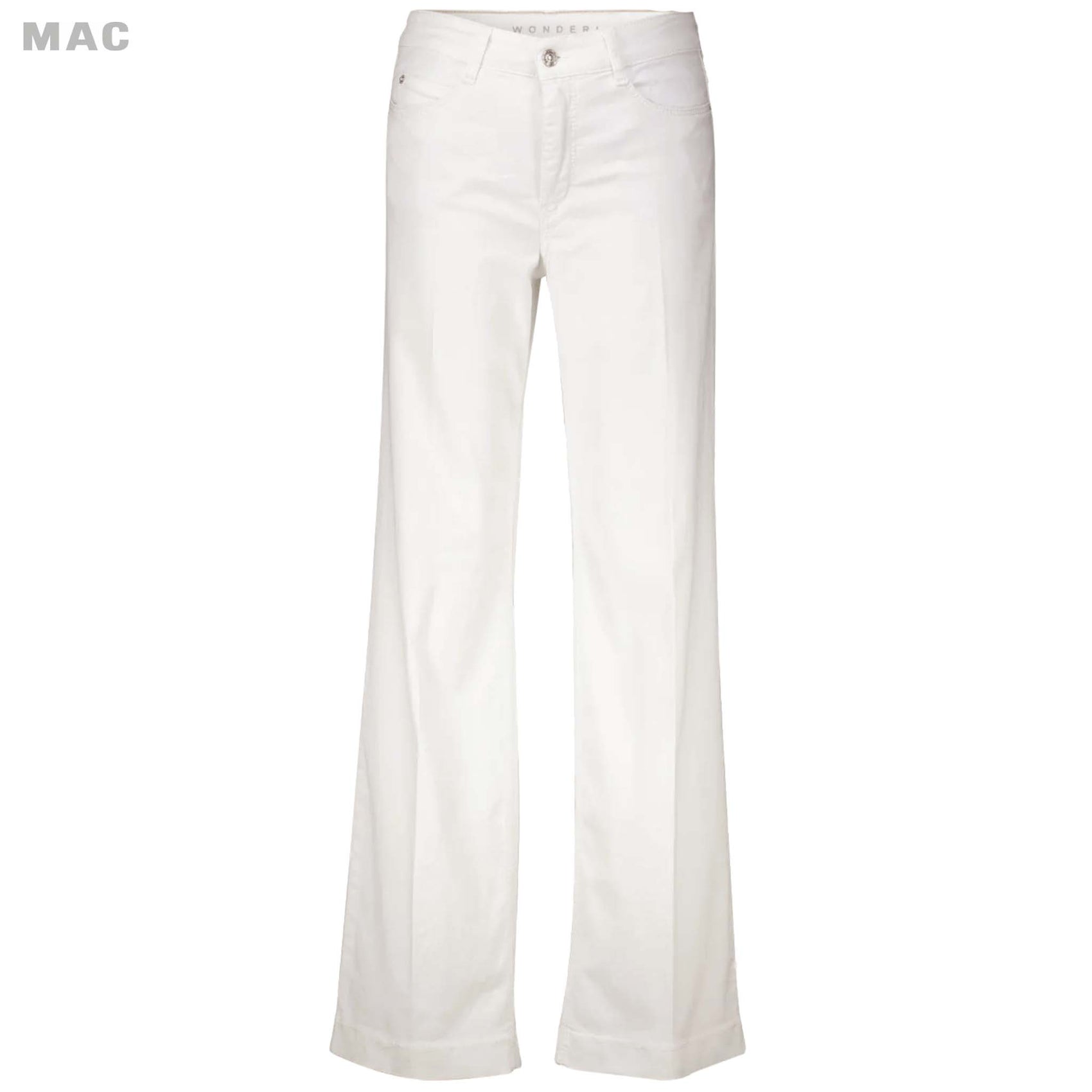 Mac Jeans Rich Palazzo Antique White | Tall