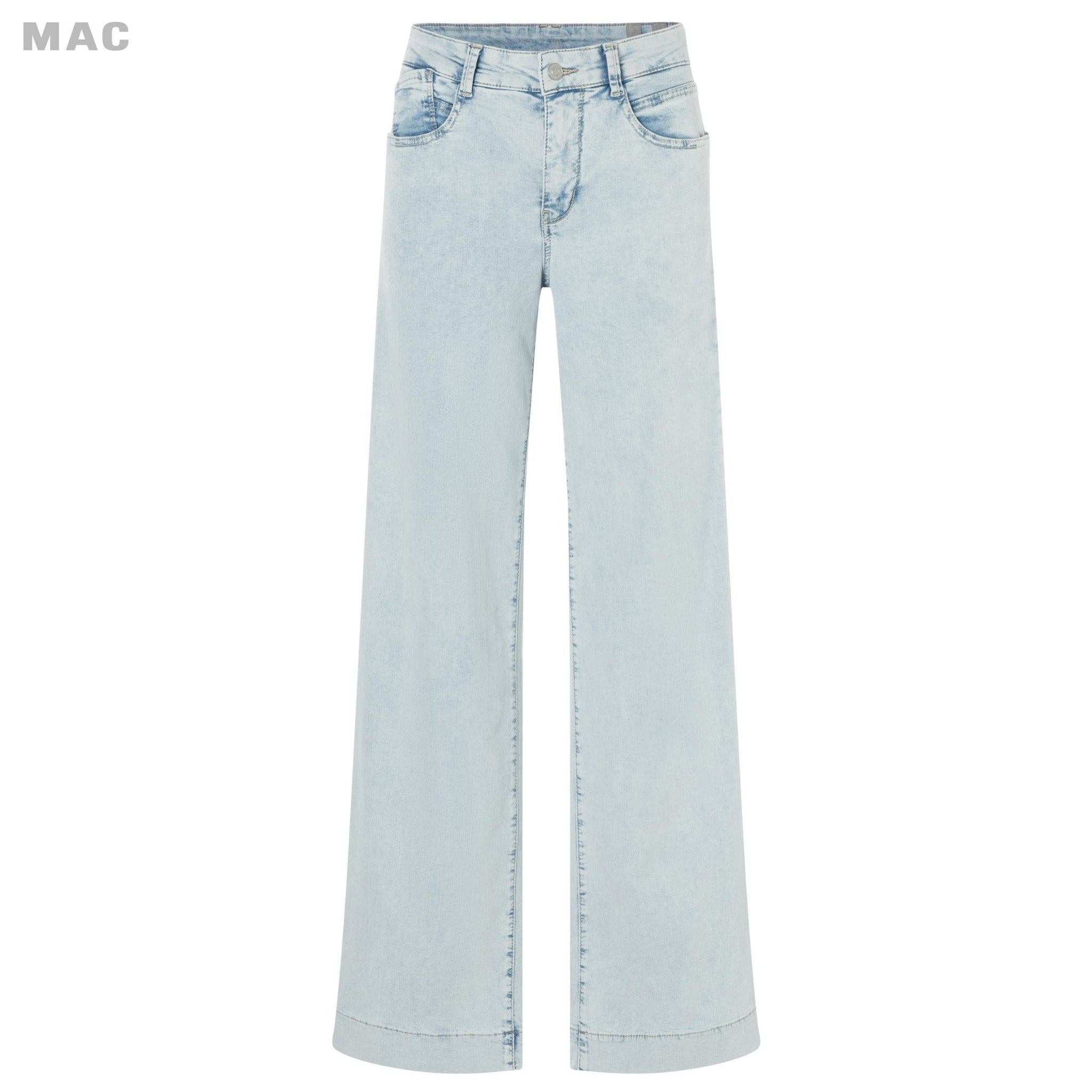 Tall Mac Jeans Rich Palazzo Bleached Japan voor lange dames voor