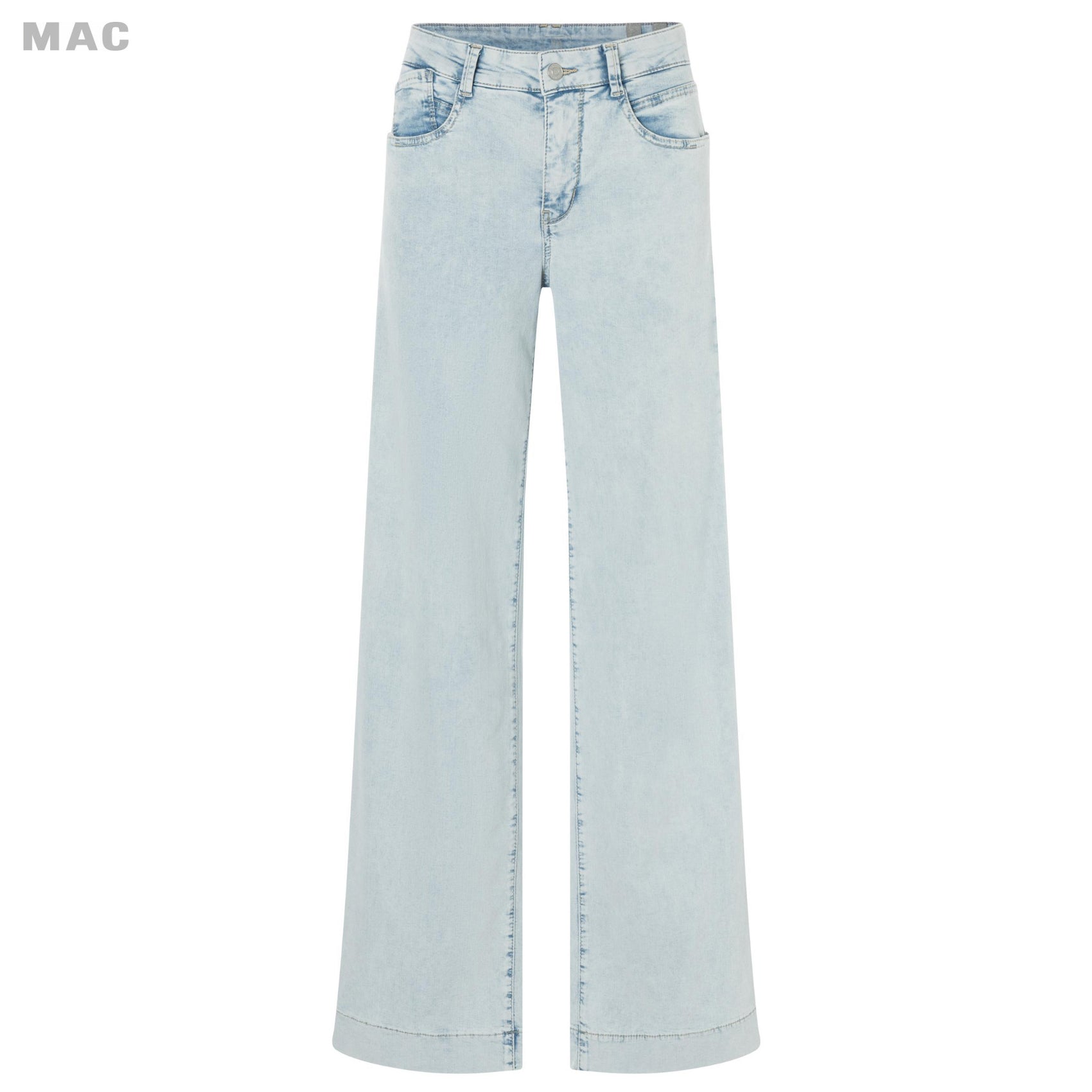 Tall Mac Jeans Rich Palazzo Bleached Japan voor lange dames voor