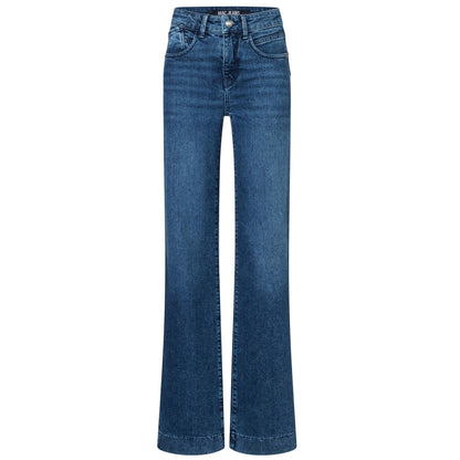 Mac Jeans Rich Palazzo Classy Midblue | Tall