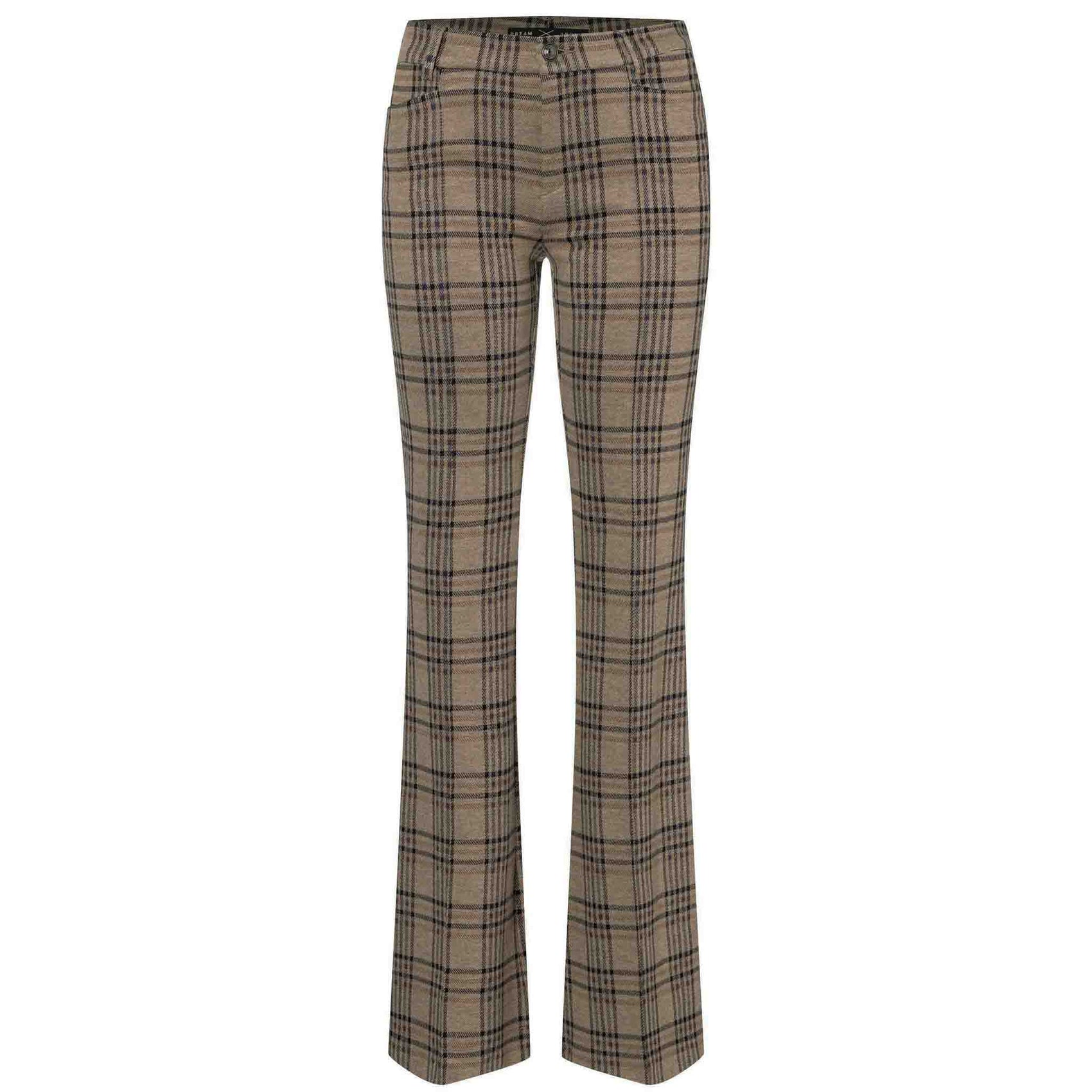 Mac Broek Dream Luxury Shadow Check | Tall