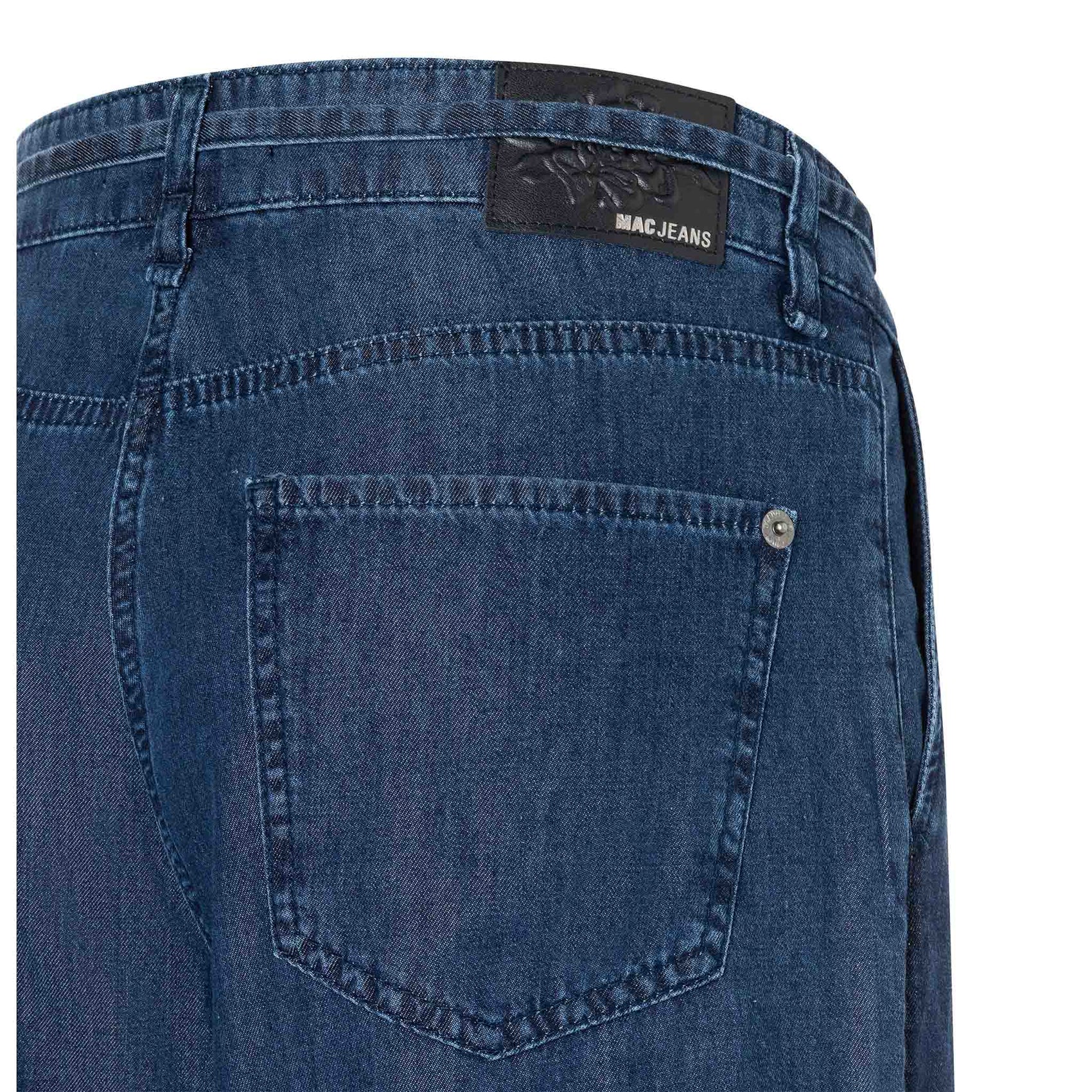 Mac Broek Wendy Tencel Simply Blue | Tall