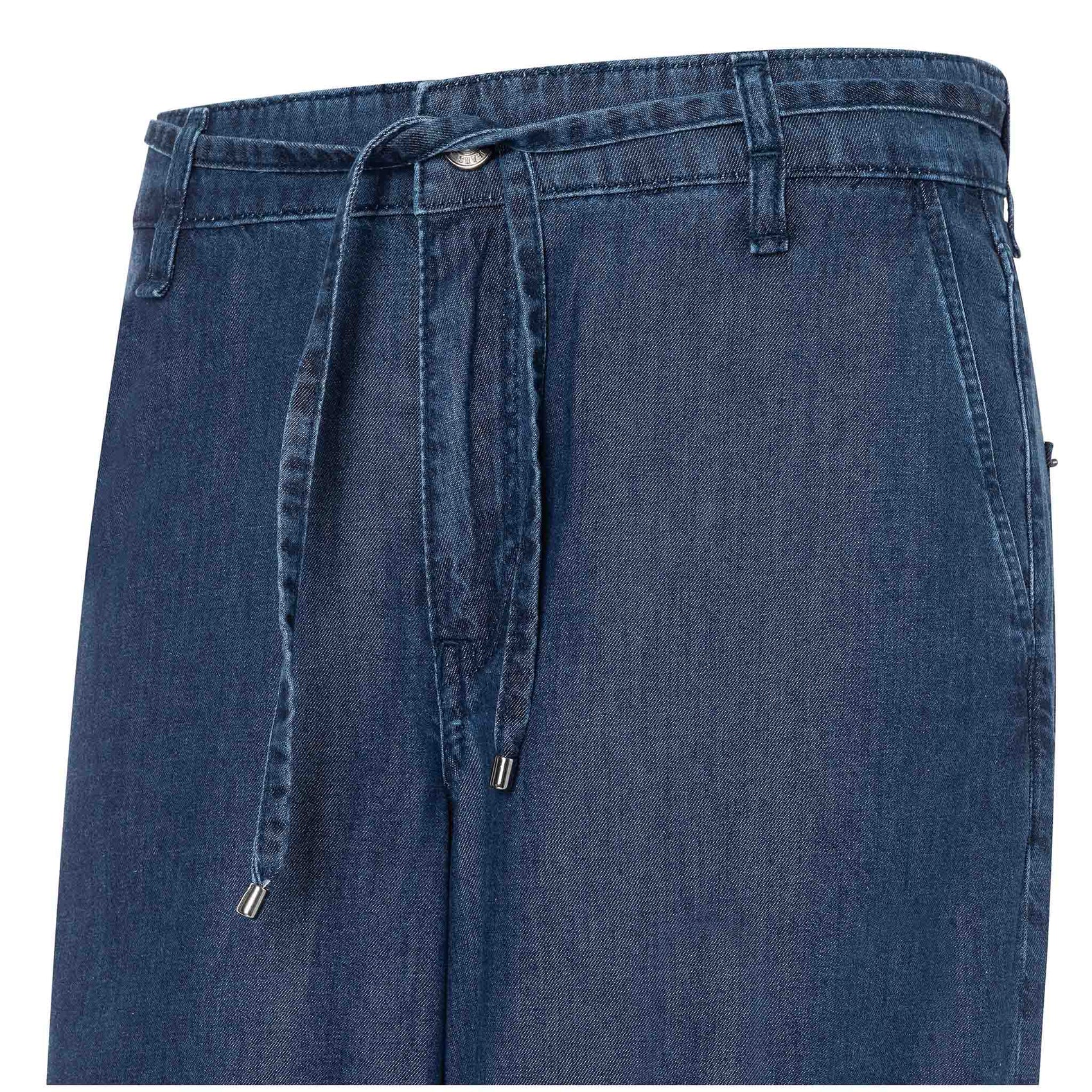 Mac Broek Wendy Tencel Simply Blue | Tall