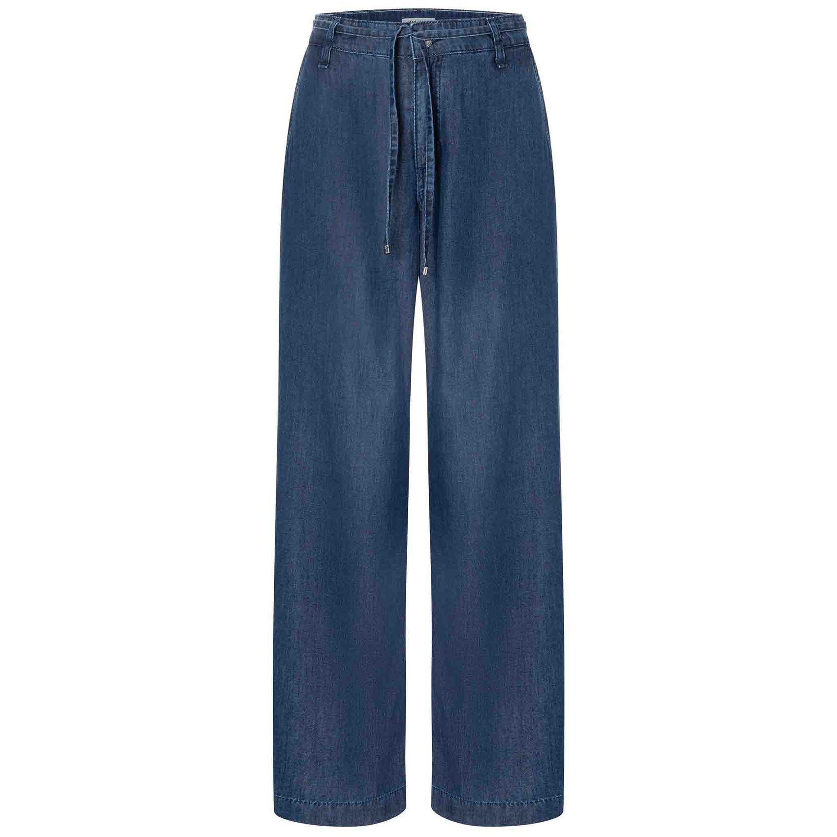 Mac Broek Wendy Tencel Simply Blue | Tall