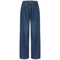 Mac Broek Wendy Tencel Simply Blue | Tall
