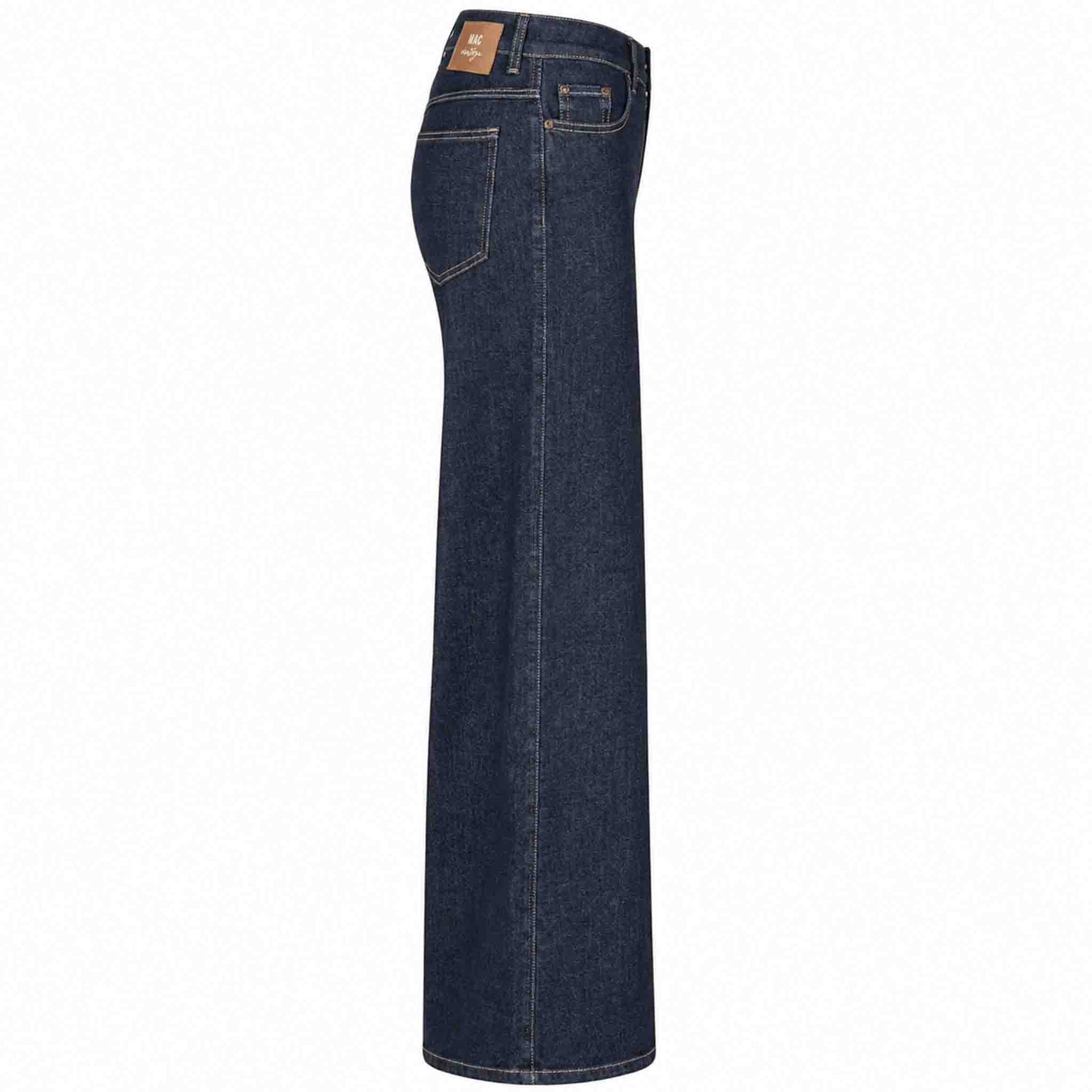 Mac Jeans Wide Flare Fashion Rinsed | Tall
