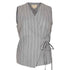 ZiZo Gilet Sophia Silver Stripe, tall kleding voor lange vrouwen