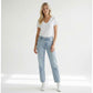 Lengte 36 Mavi Jeans Leila Bleached 90's Tall model