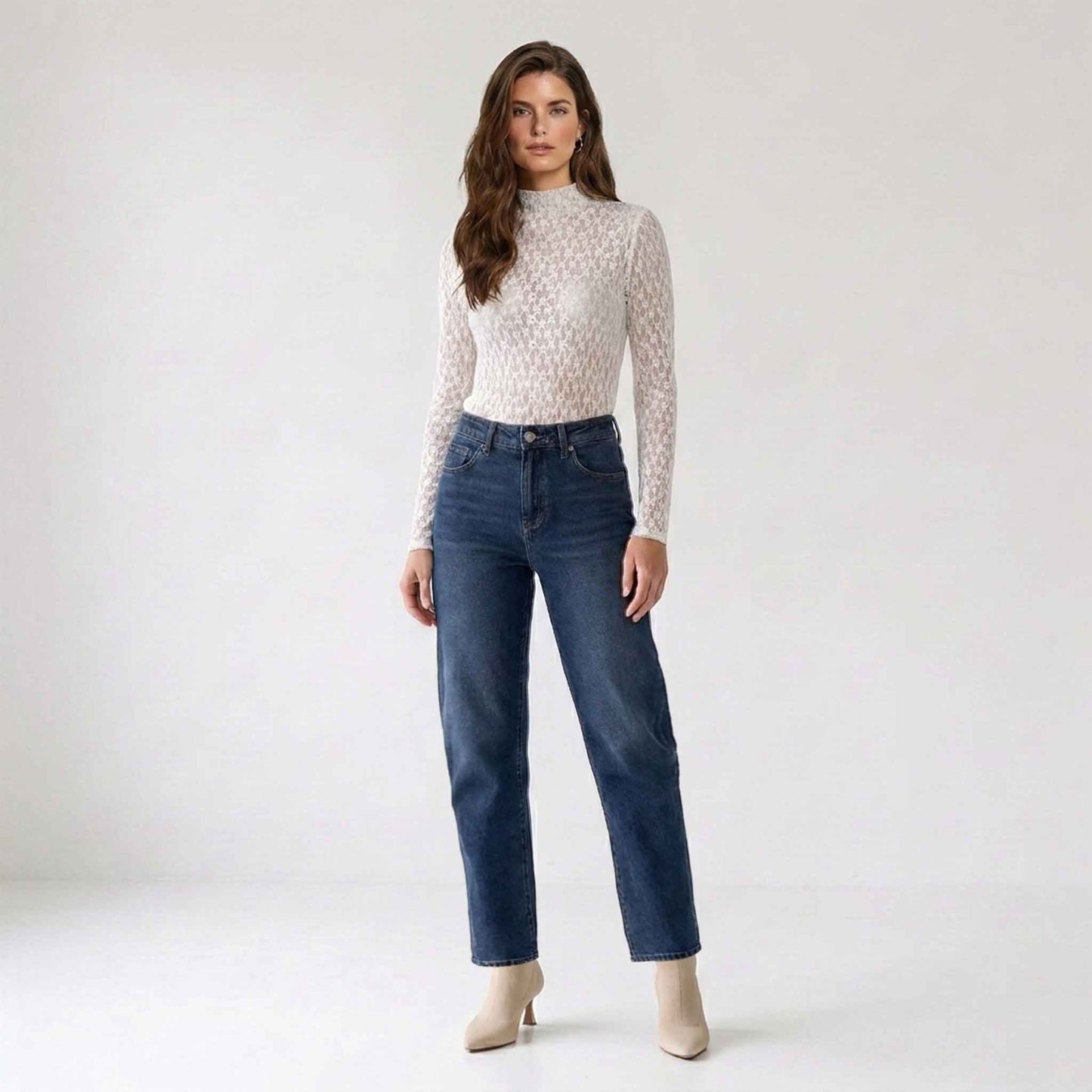 Mavi Jeans Leila Dark Vintage | Tall
