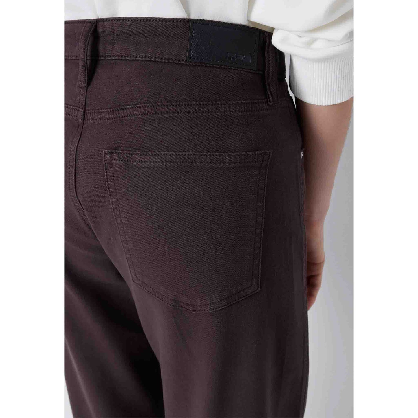 Mavi Jeans Leila W/CUT Darkbrown | Tall