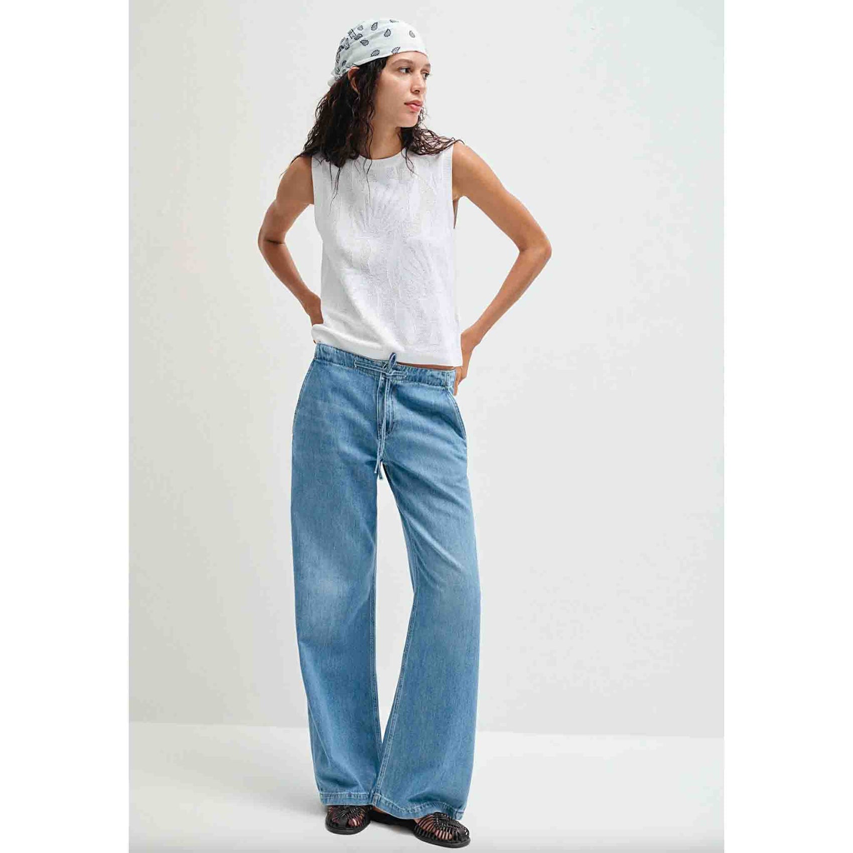 Mavi Jeans Liny Mid Blue | Tall