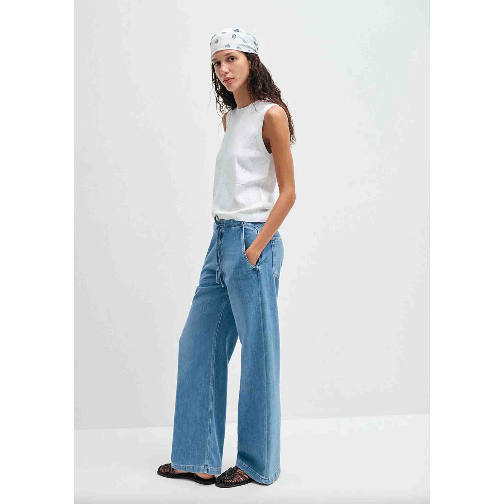 Mavi Jeans Liny Mid Blue | Tall
