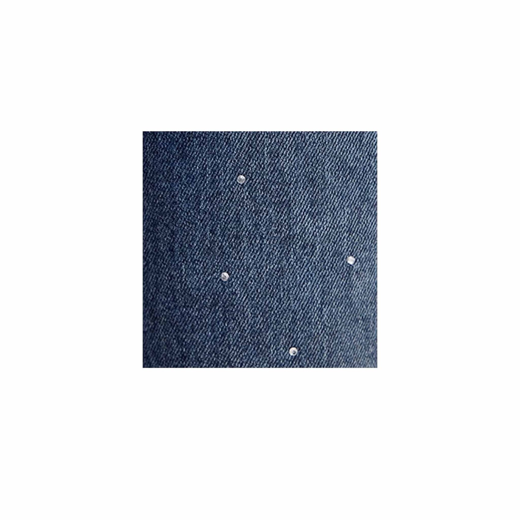 Mavi Jeans Malibu Dark Brushed Rhinestone, tall jeans voor lange vrouwen