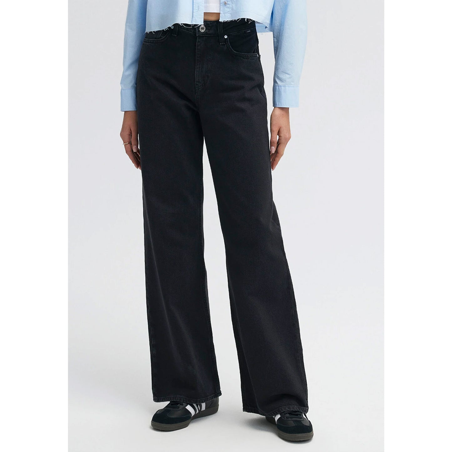 Mavi Jeans Malibu Dark Smoke Belt | Tall