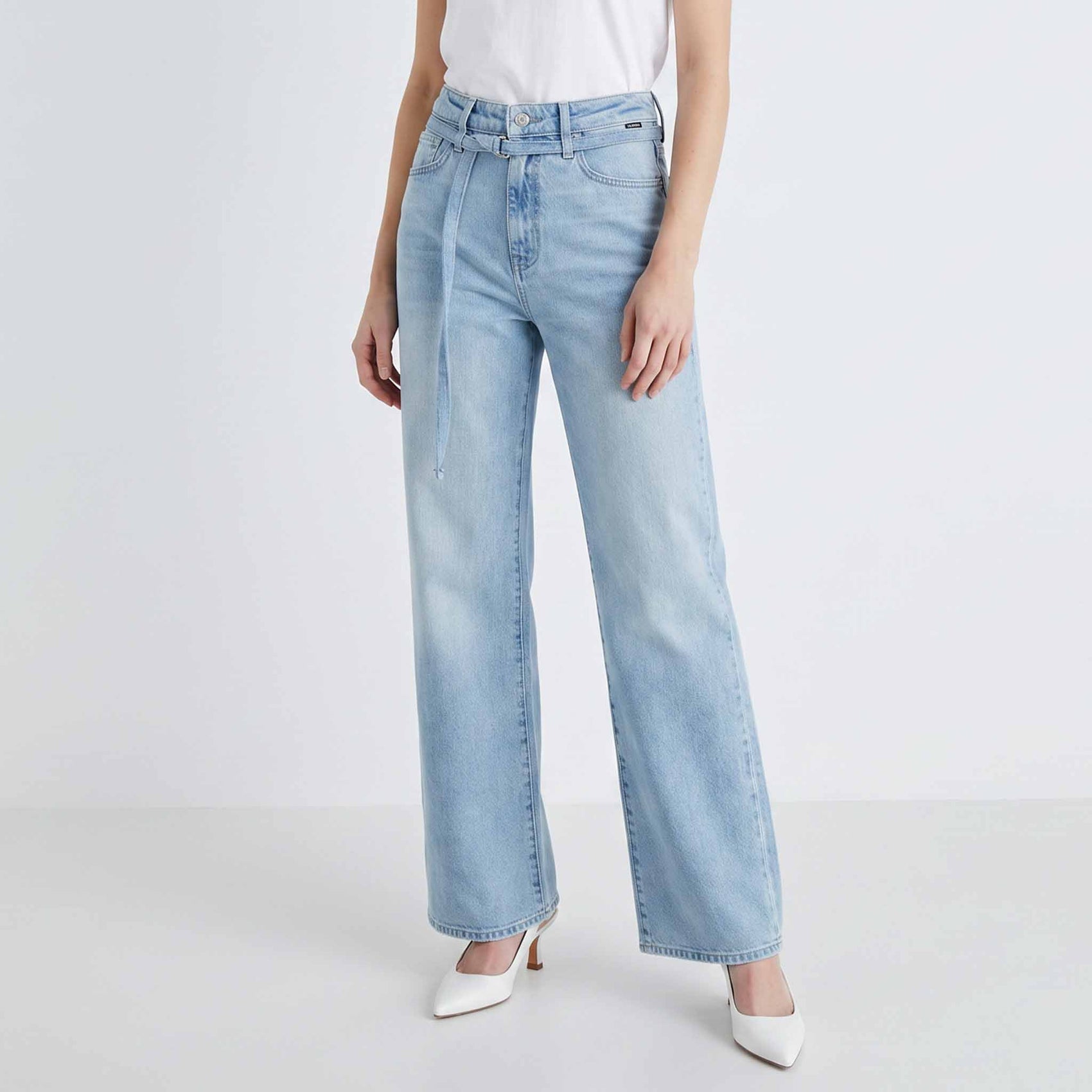 Mavi Jeans Malibu Belt Lt Brushed | Tall