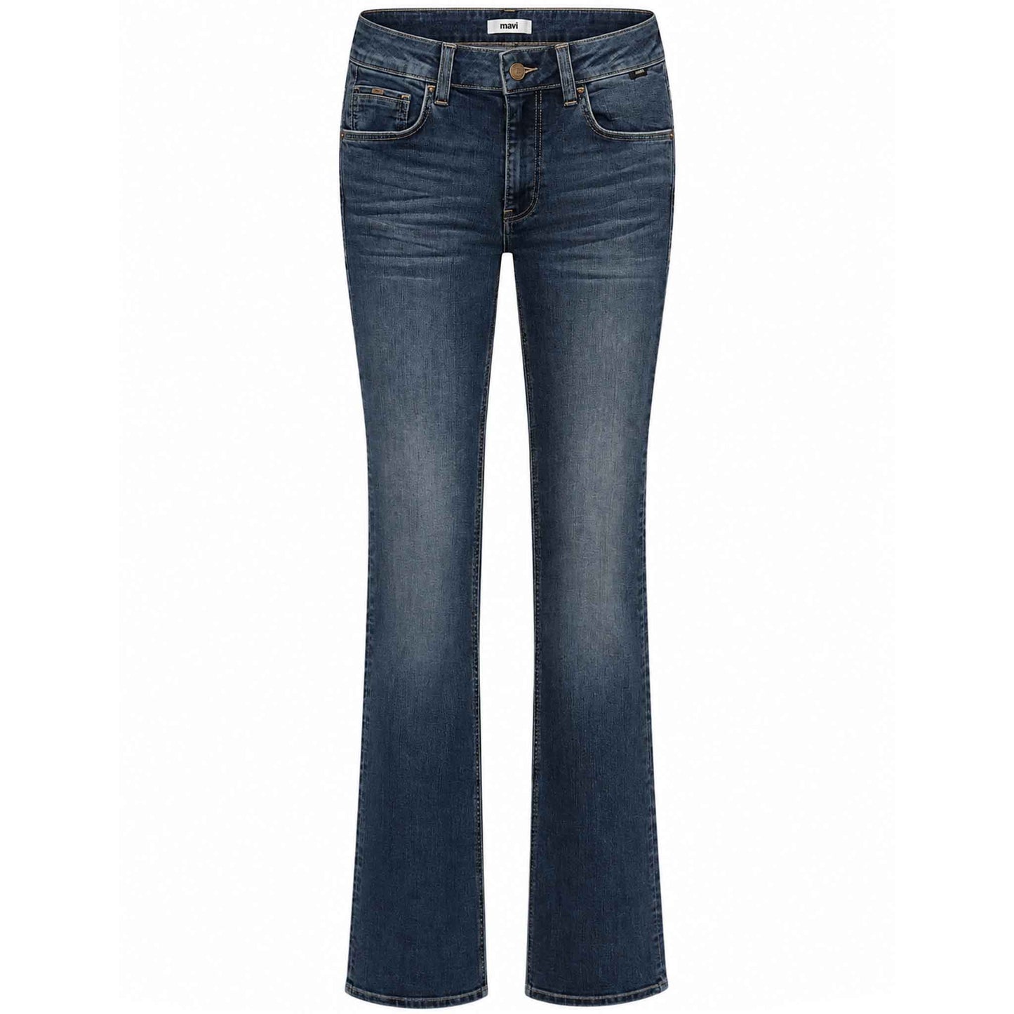 Tall Mavi Jeans Maria Dark Used | Voorkant | Lengte 36 - 38