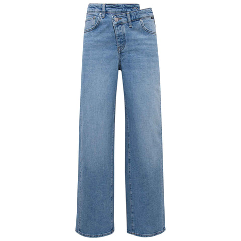 Mavi Jeans Siena Cross Fly Lt Brushed, tall jeans voor lange vrouwen