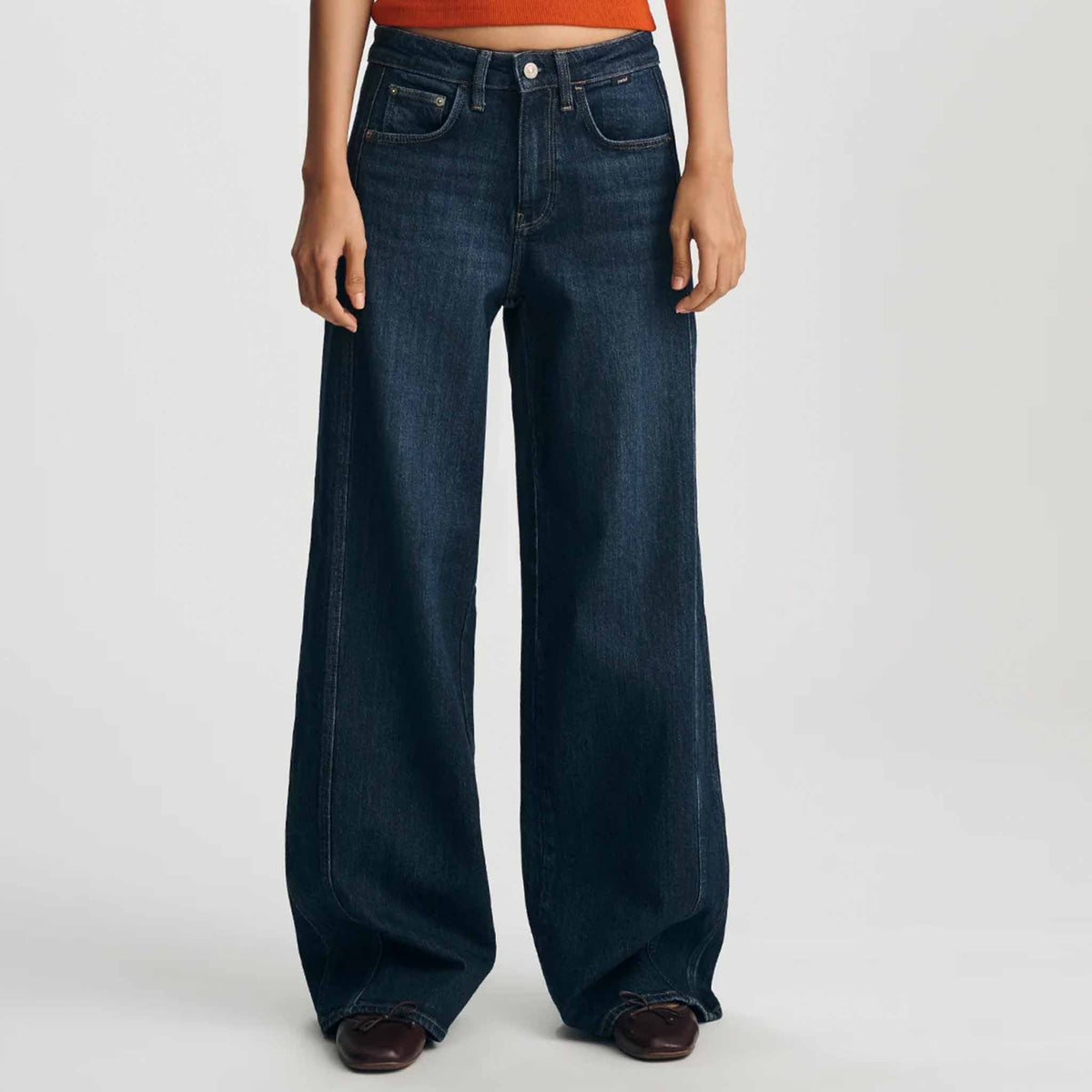 Mavi Jeans Siena Pieced Side Deep Denim | Tall