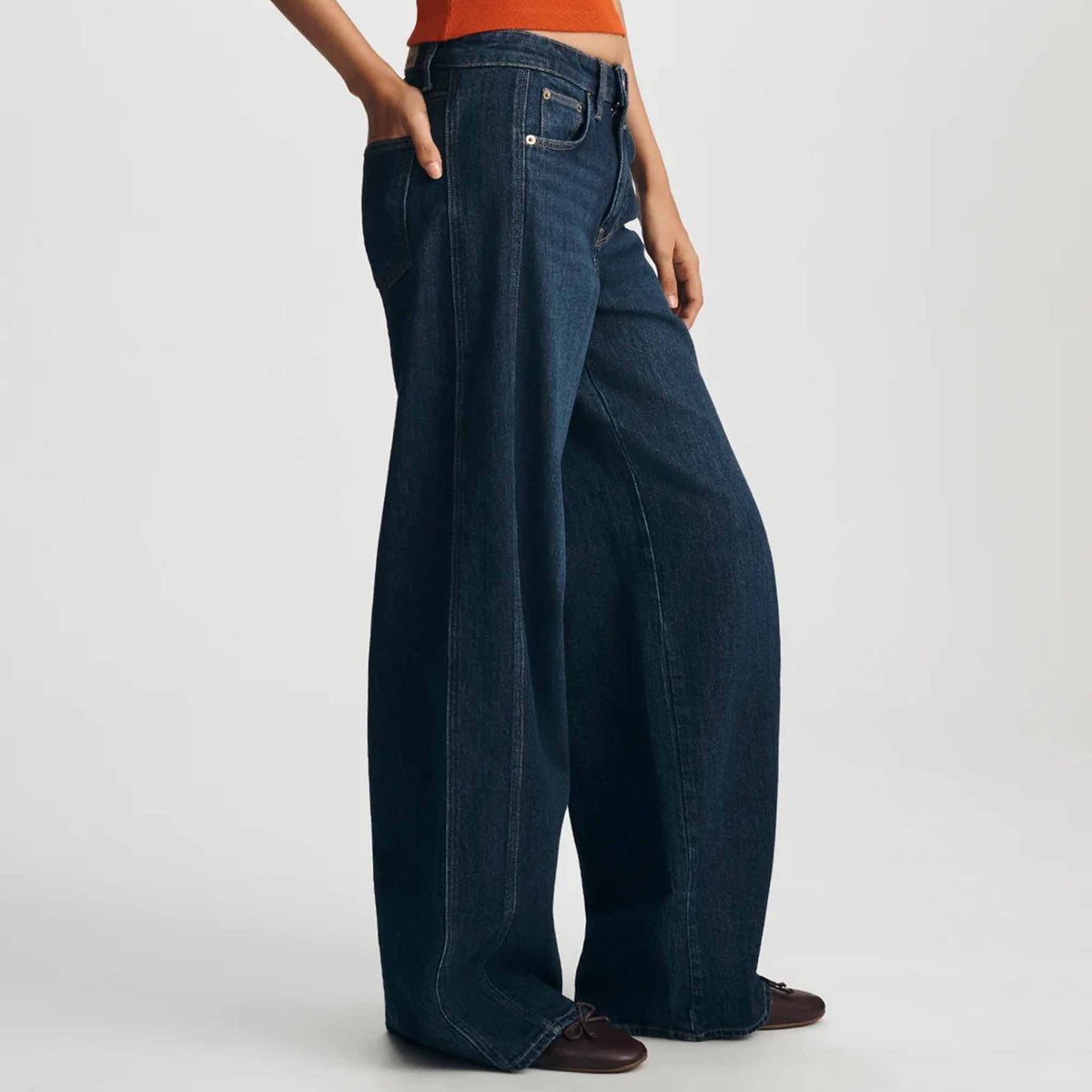 Mavi Jeans Siena Pieced Side Deep Denim | Tall