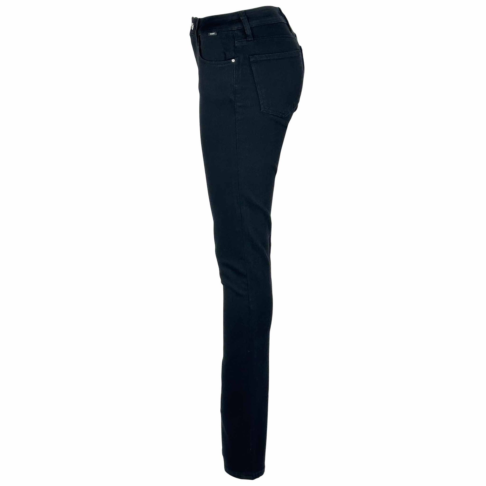 Mavi Jeans Sophie Smoke Super Shape, lange dames jeans, zijaanzicht