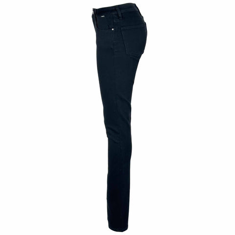 Mavi Jeans Sophie Smoke Super Shape, lange dames jeans, zijaanzicht