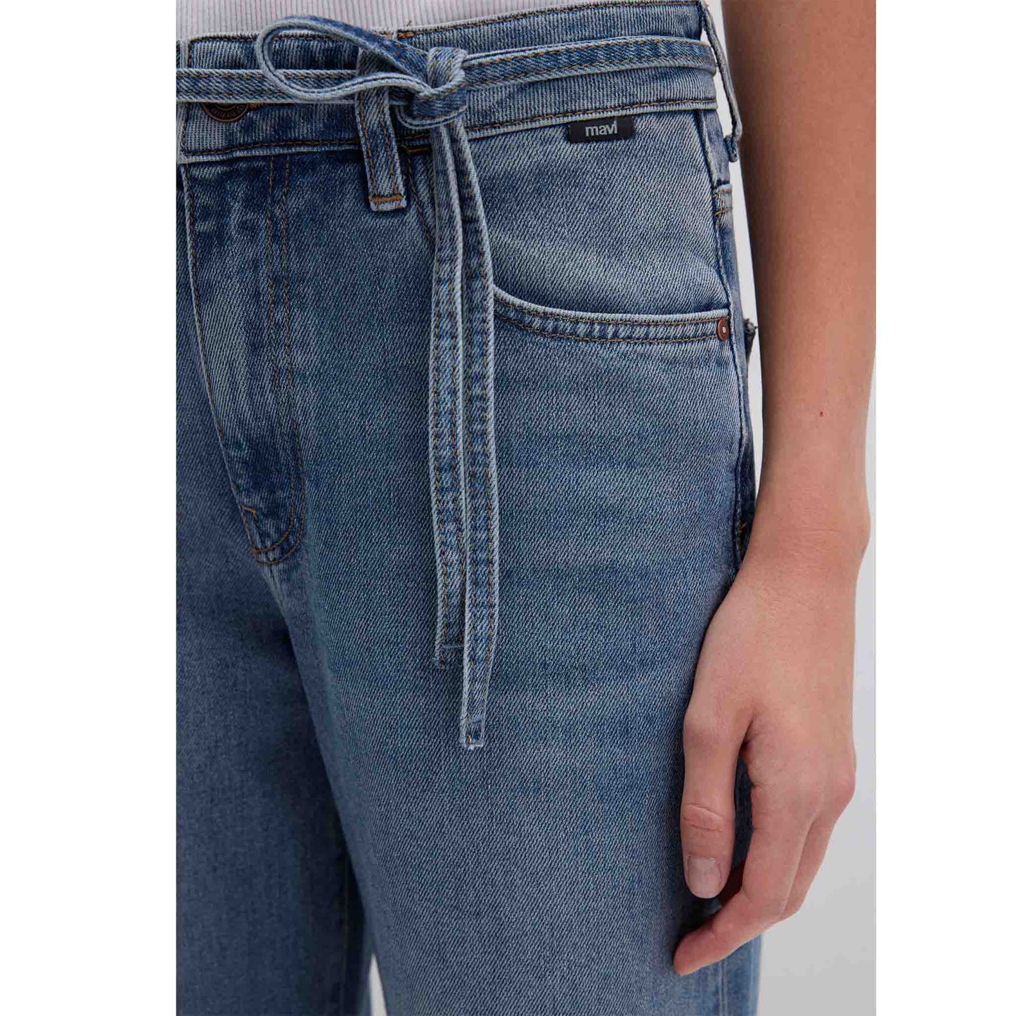 Mavi Jeans Malibu Mid Used Belt | Tall