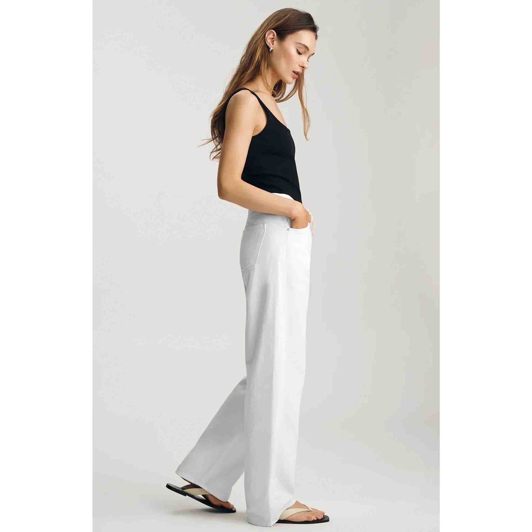 Mavi Jeans Nella White Str | Tall