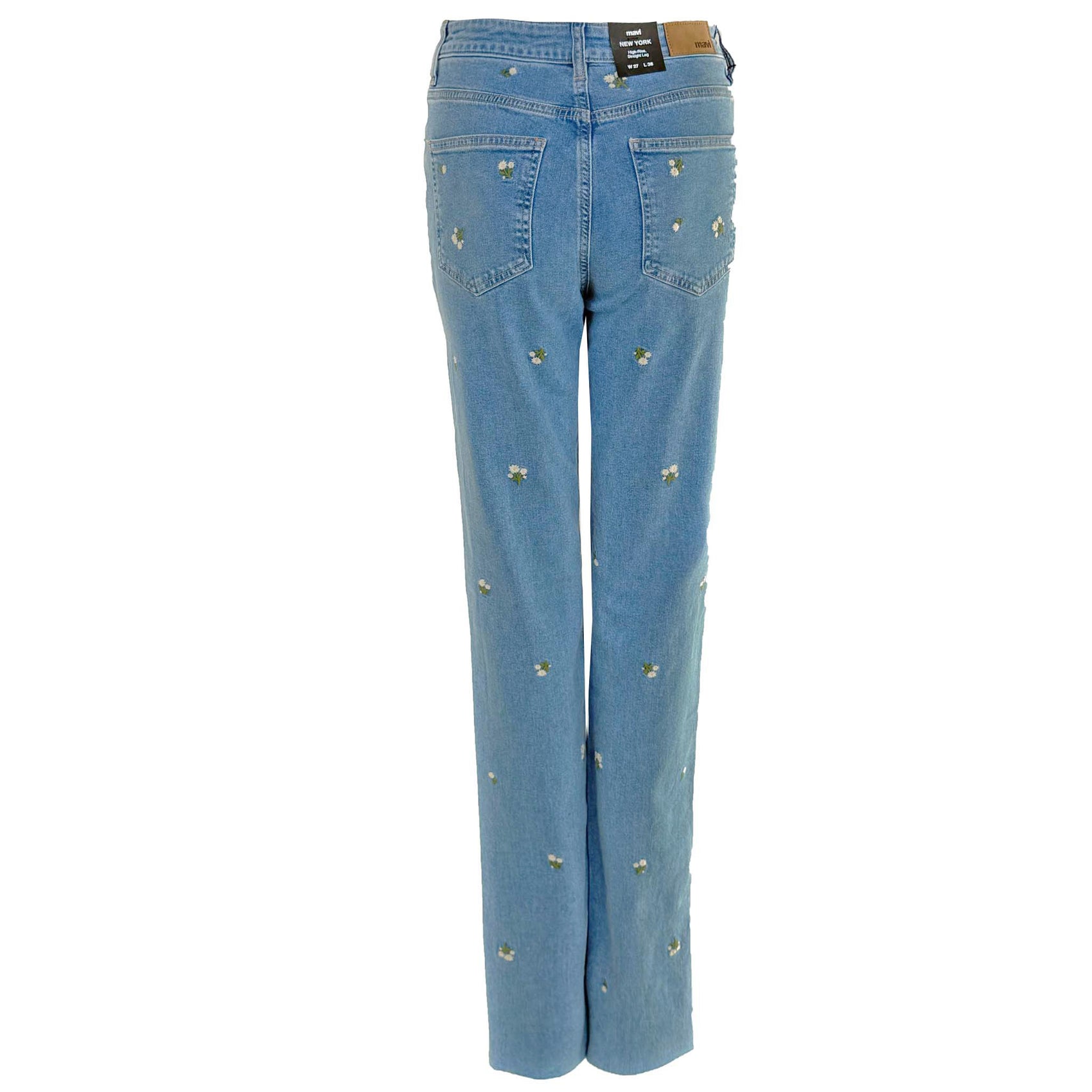 Mavi Jeans New York Mid Bloom, tall jeans voor lange vrouwen