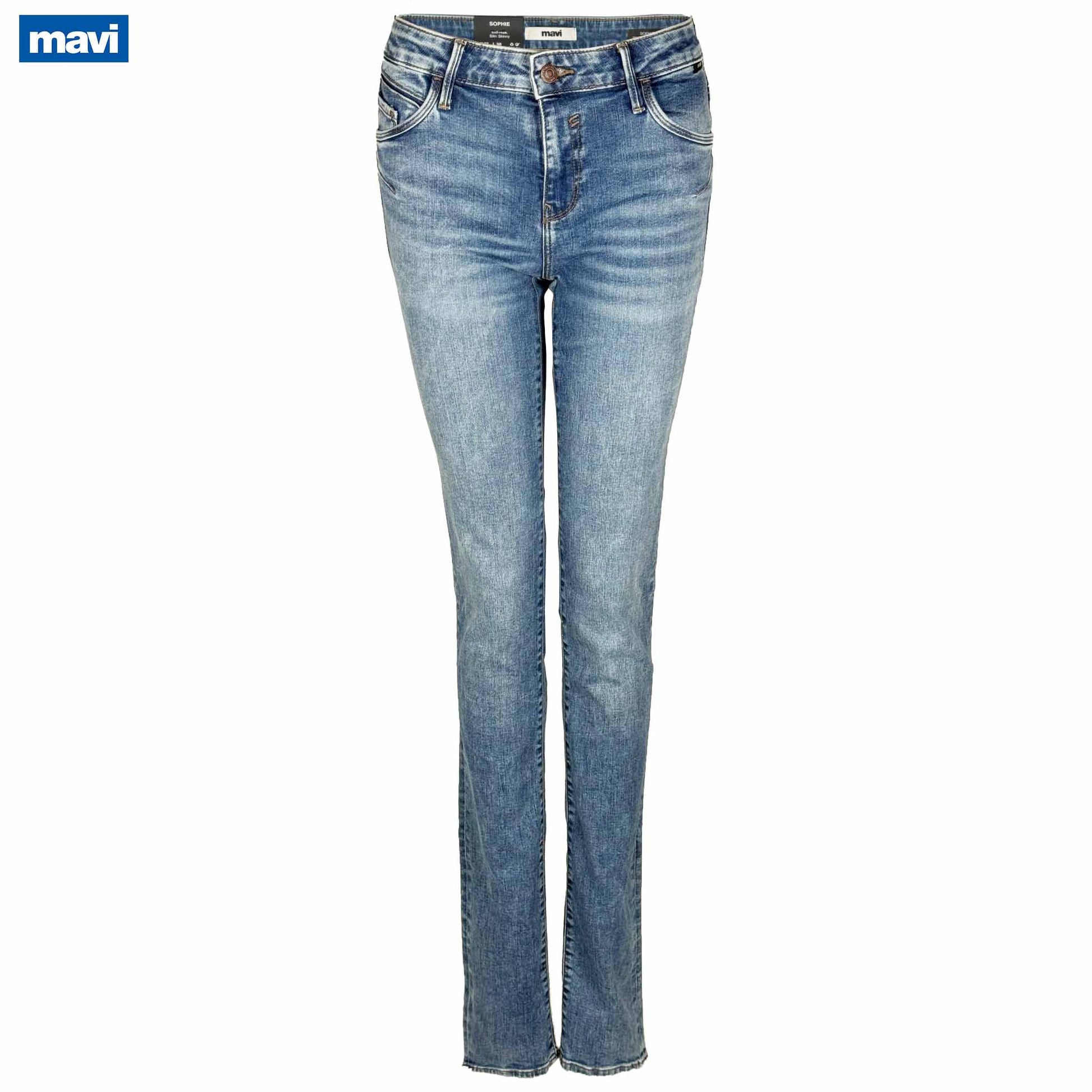 Dámské džíny MAVI Sophie tmavě modré-seprané | EXE JEANS | Specialisté Dámské džíny MAVI Sophie tmavě modré-seprané | EXE JEANS | Specialisté