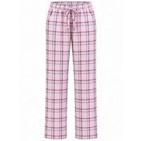 Longlady Pyjamabroek Puck Check Pink | Tall