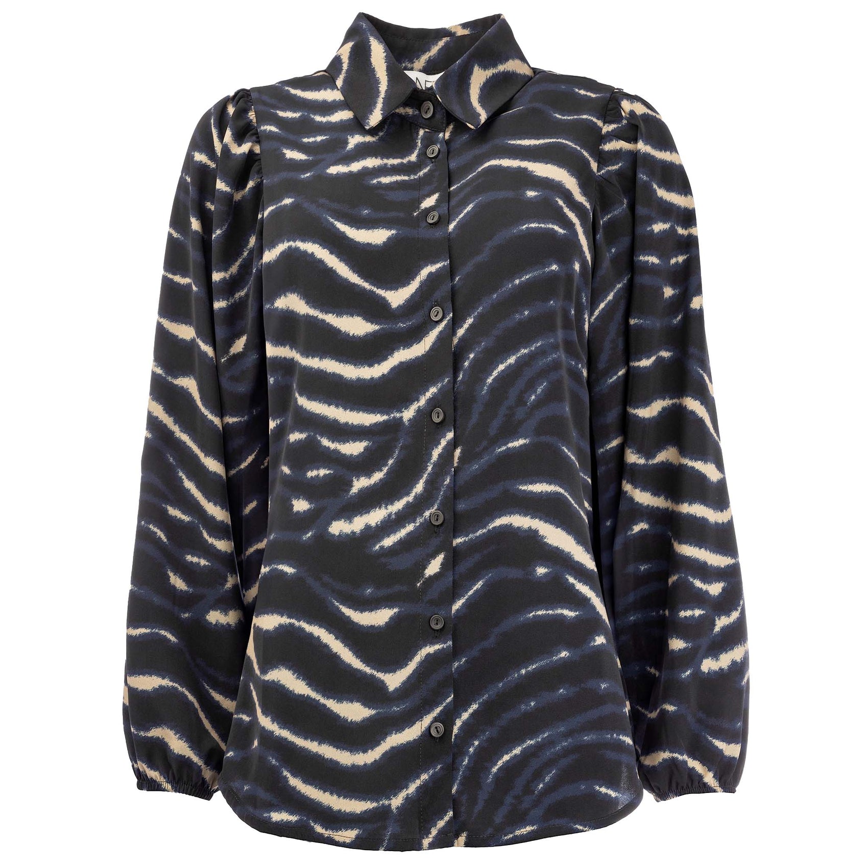 Tall NED Blouse Mayliera Estate Blue Sea lange vrouwen