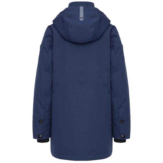 Manisa Parka halflang donkerblauw | Tall