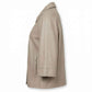 Transmission Lederen Poncho Beige | Tall