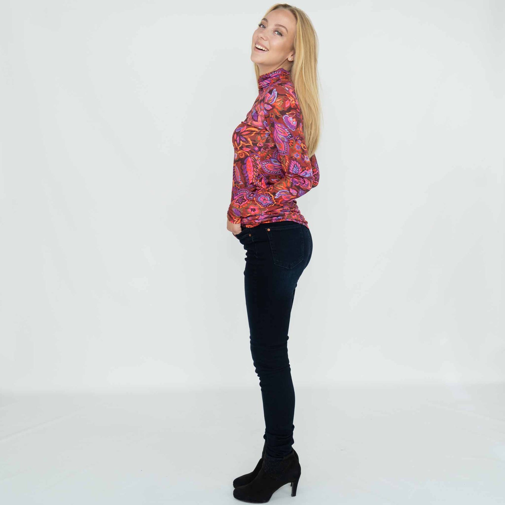 Bluefire Lara Blue Black, tall kleding voor lange vrouwen
