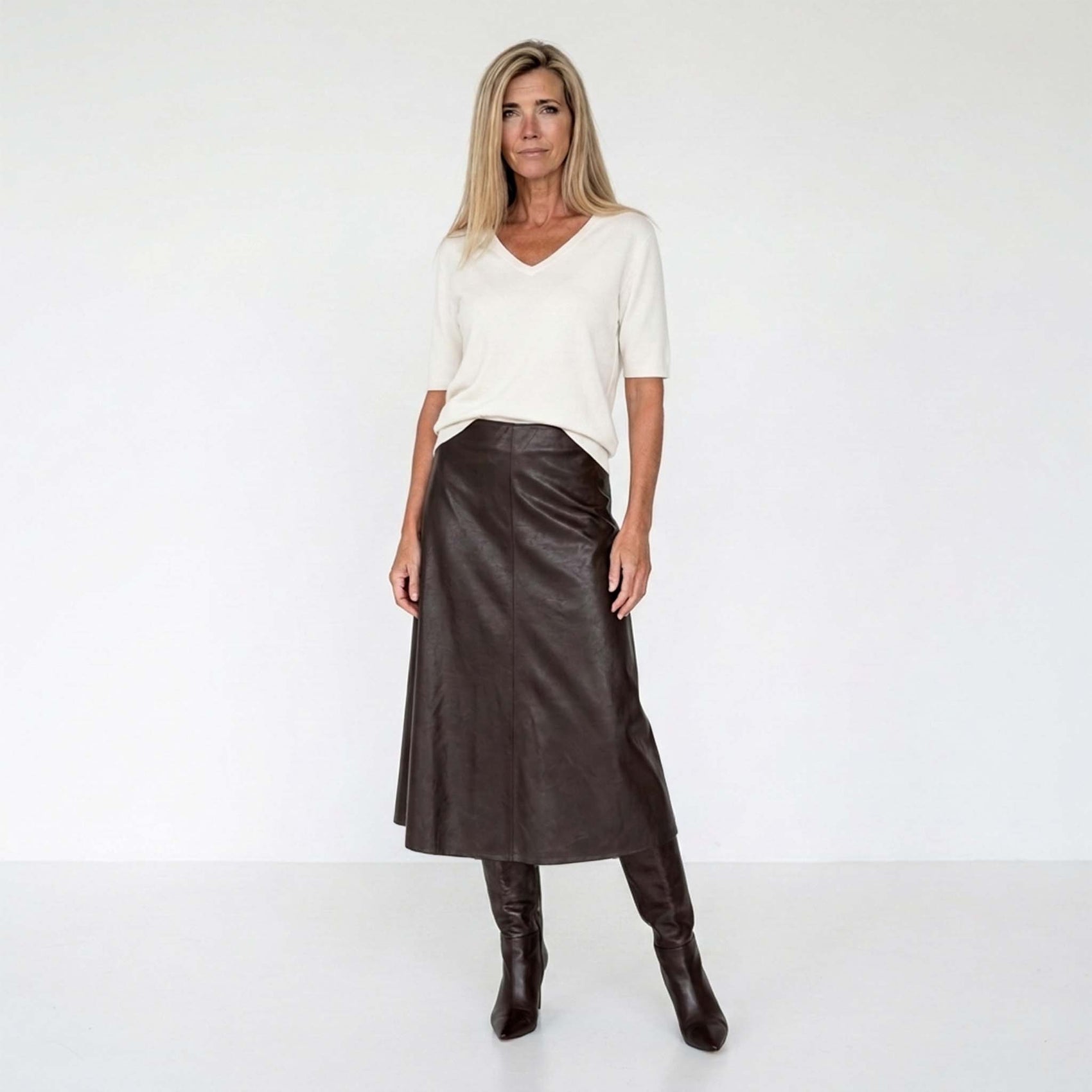 BR&DY Rok PU Donkerbruin | Tall