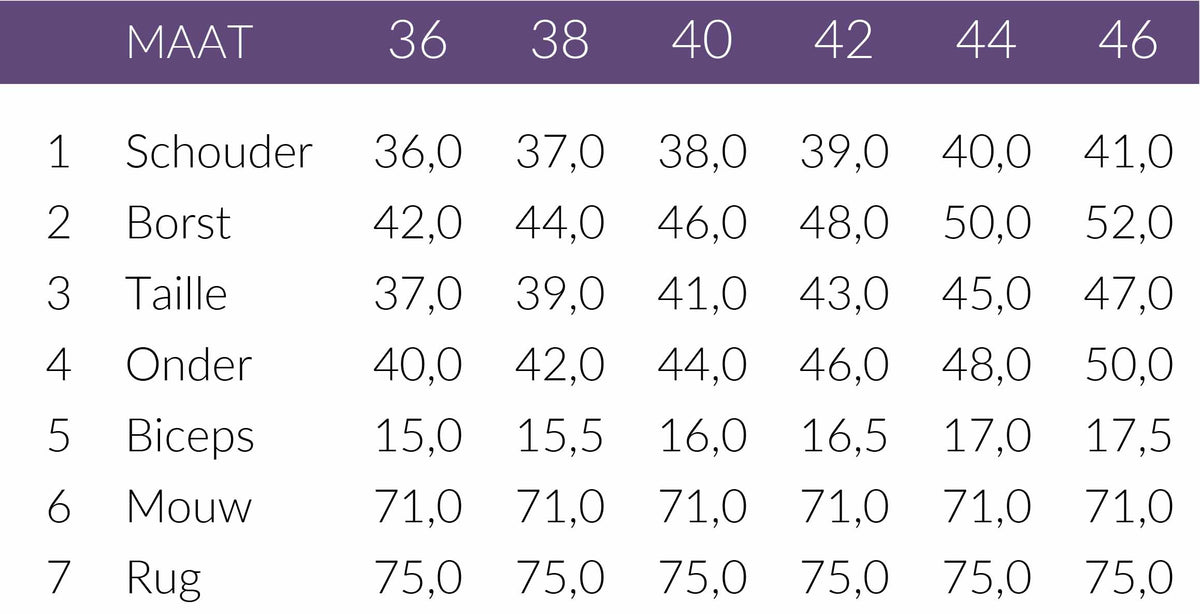 Maattabel Longlady Shirt Floor Petrol | Tall