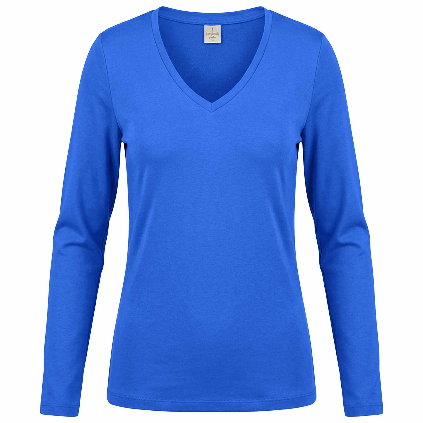 Longlady Shirt Tanja Blauw | Tall