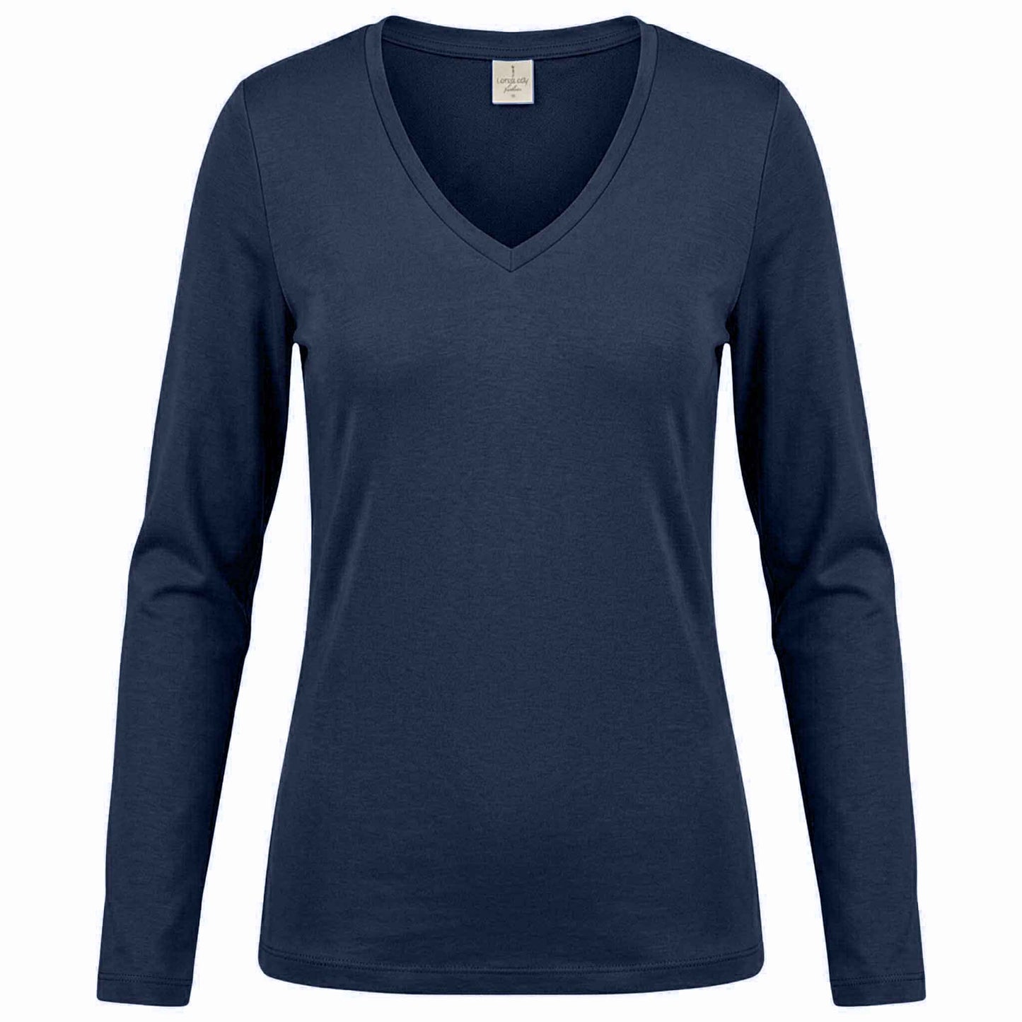 Longlady Shirt Tanja Donkerblauw | Tall