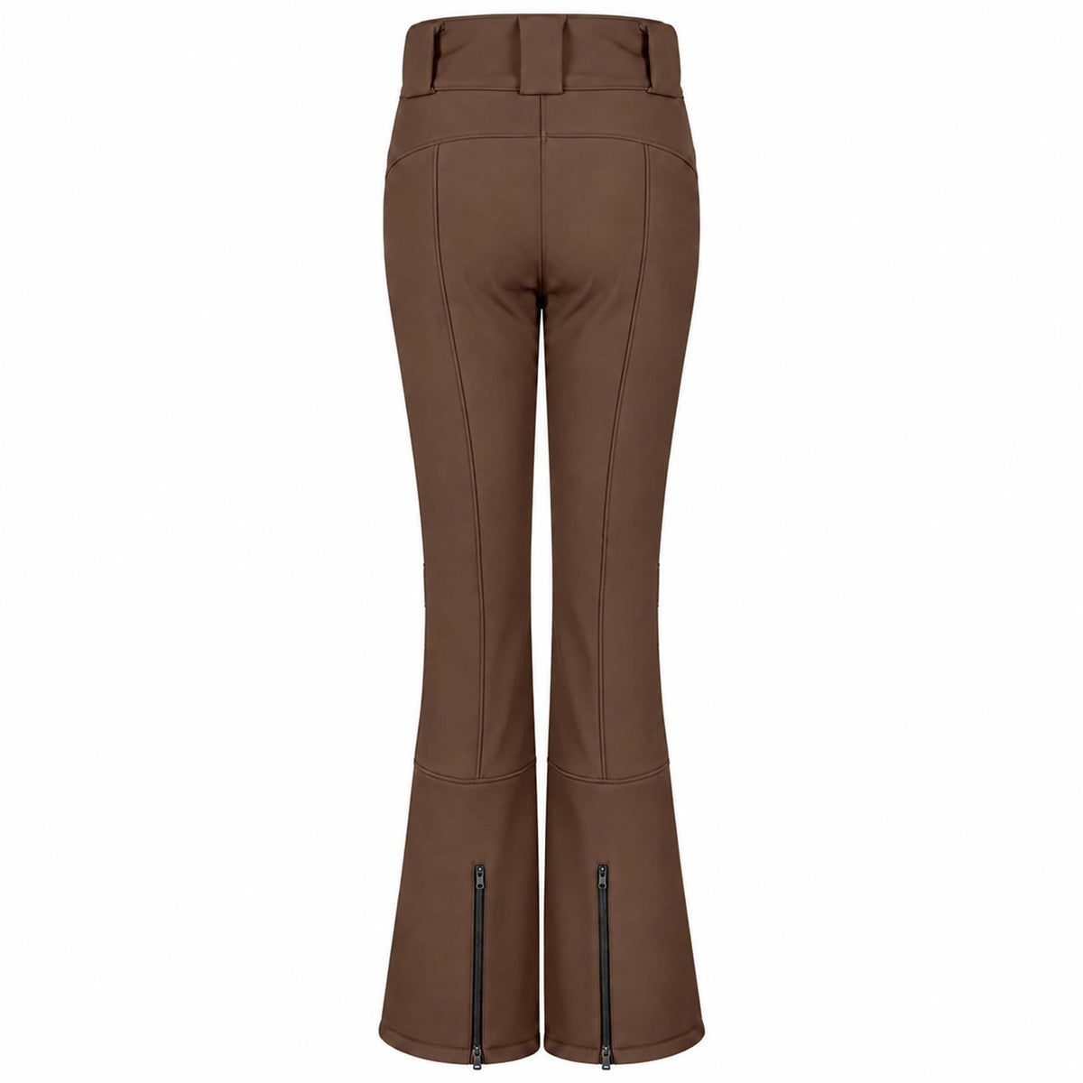 Tall Skibroek Longlady Wanda Bruin, kleding voor lange vrouwen achterkant