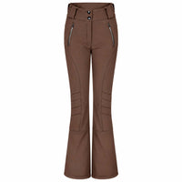 Tall Skibroek Longlady Wanda Bruin, kleding voor lange vrouwen voorkant