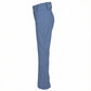 Tall skibroek Longlady Wanda Middenblauw zijkant lange dames