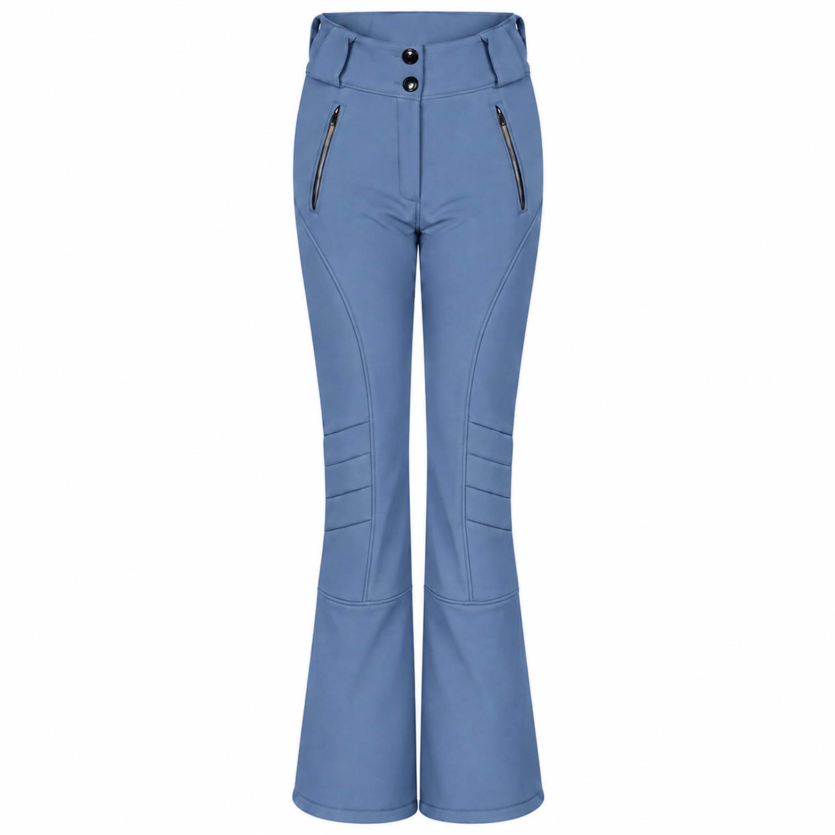Tall Skibroek Longlady Wanda Blauw, kleding voor lange vrouwen voorkant