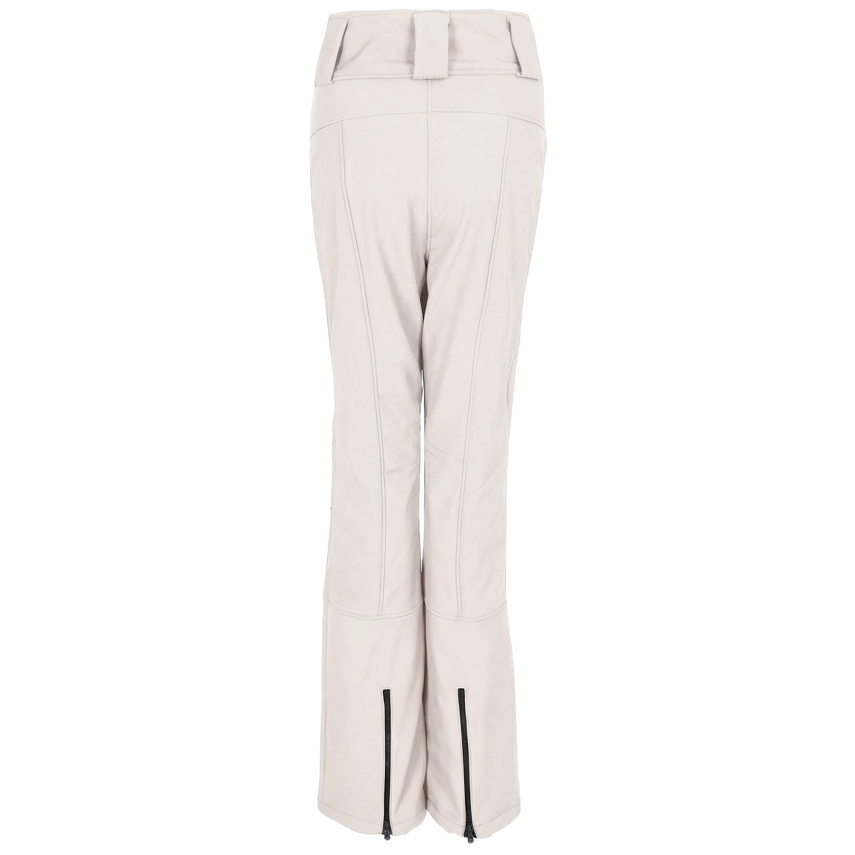Longlady Skibroek Wanda Offwhite, tall kleding voor lange dames, achteraanzicht