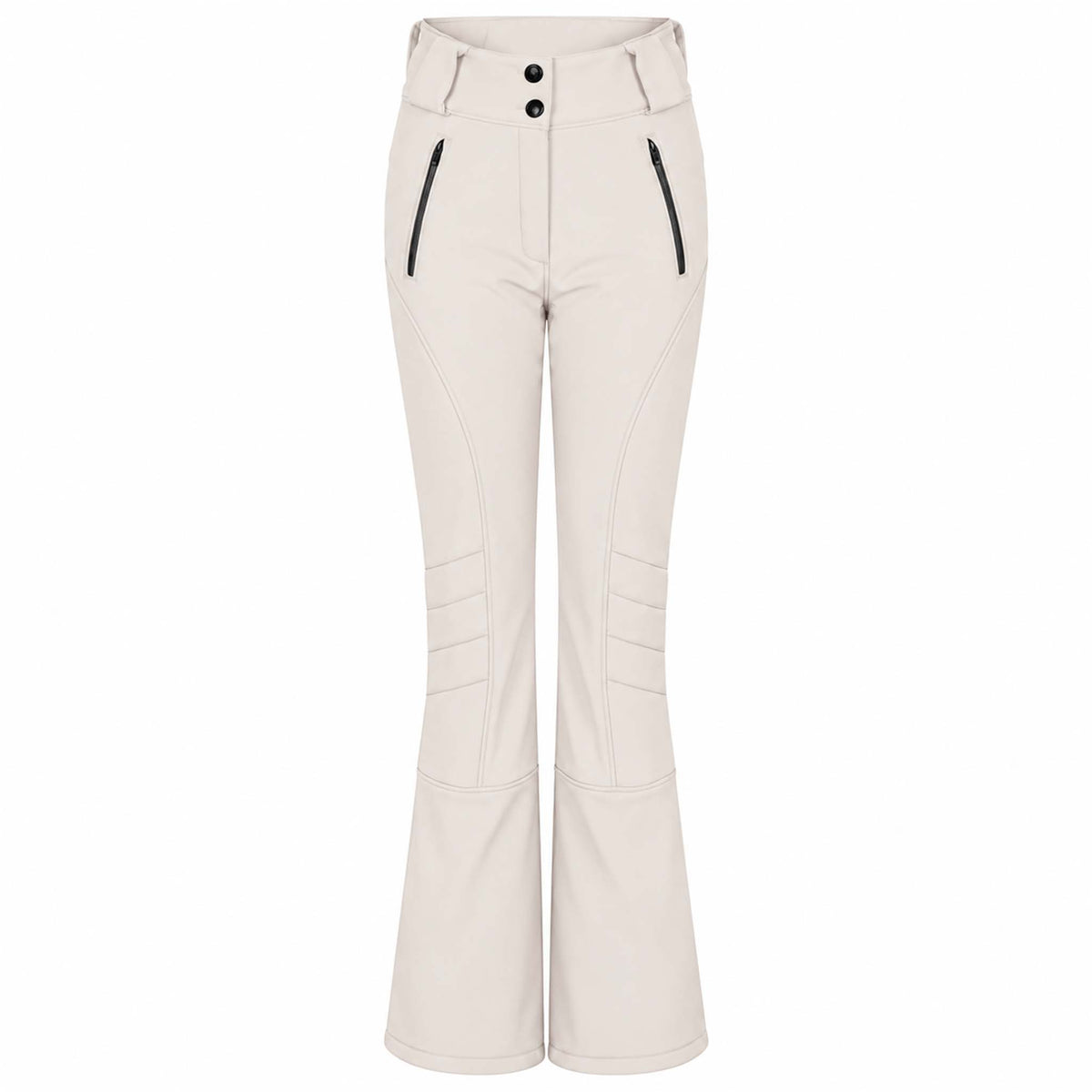 Tall Skibroek Longlady Wanda Offwhite |  kleding lange vrouwen | vooraanzicht