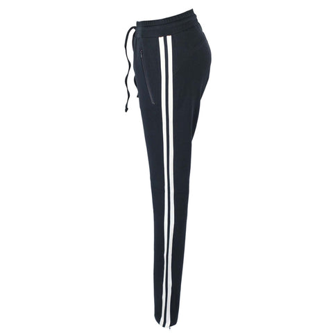 LongLady Sportbroek Sjaantje, kleding voor lange vrouwen, zijaanzicht