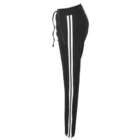 LongLady Sportbroek Sjaantje, kleding voor lange vrouwen, zijaanzicht